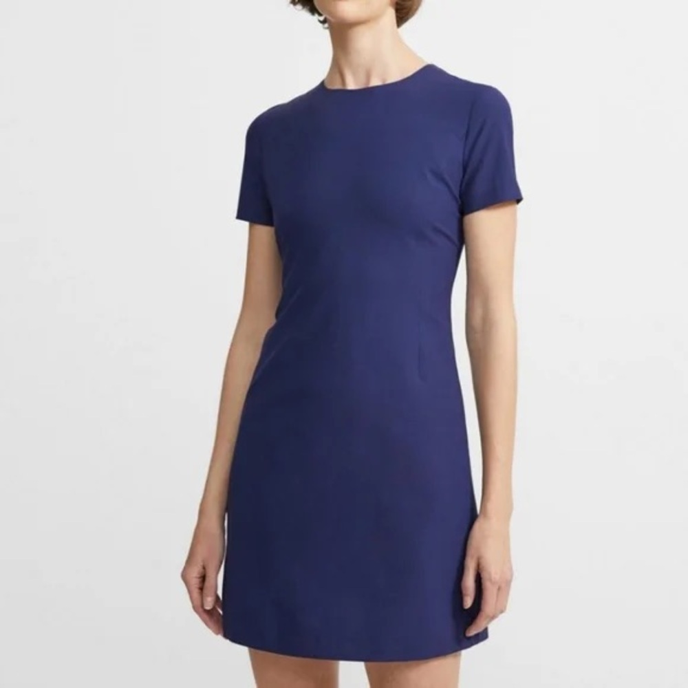 Theory Jatinn Sea Blue Dress